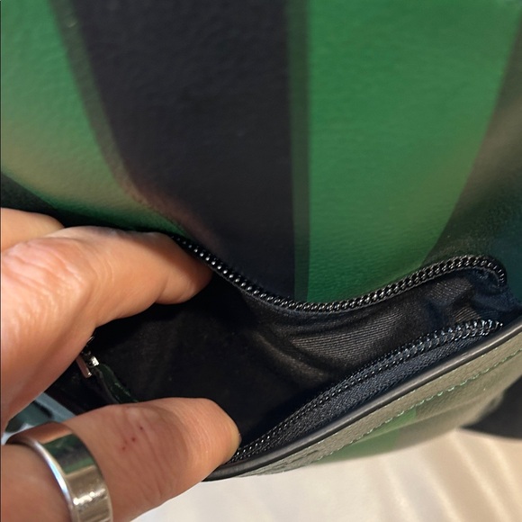 Coach NWOT Charles Varsity Stripe Men's Slingpack - Picture 14 of 17